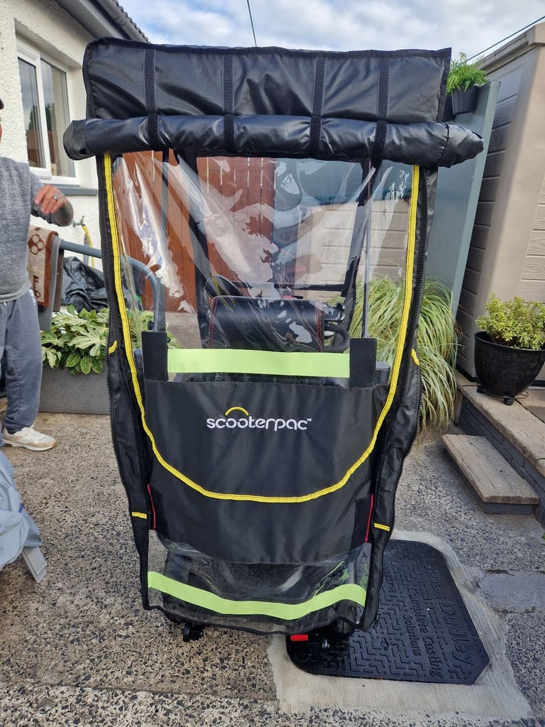 Kc komfy8 mobility scooter with canopy 