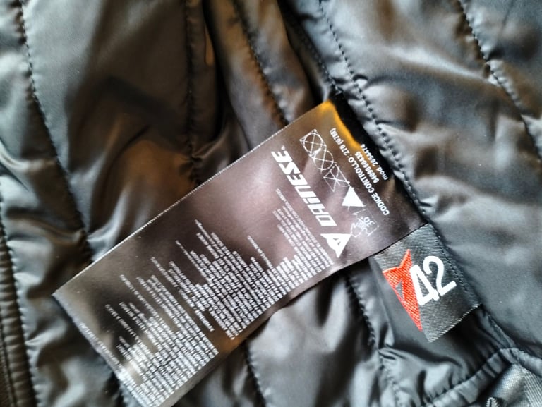 Dainese  D-Dry Ladies Textile All-Weather Motorcycle Jacket - Size EU 42 UK 32" Small