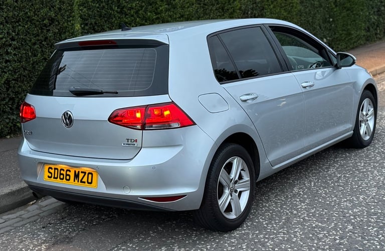 Volkswagenw Golf MK7, 1.6 TDI BMT, Match Edition, ULEZ Compliant, MOT 10 months, £20 Road Tax, 