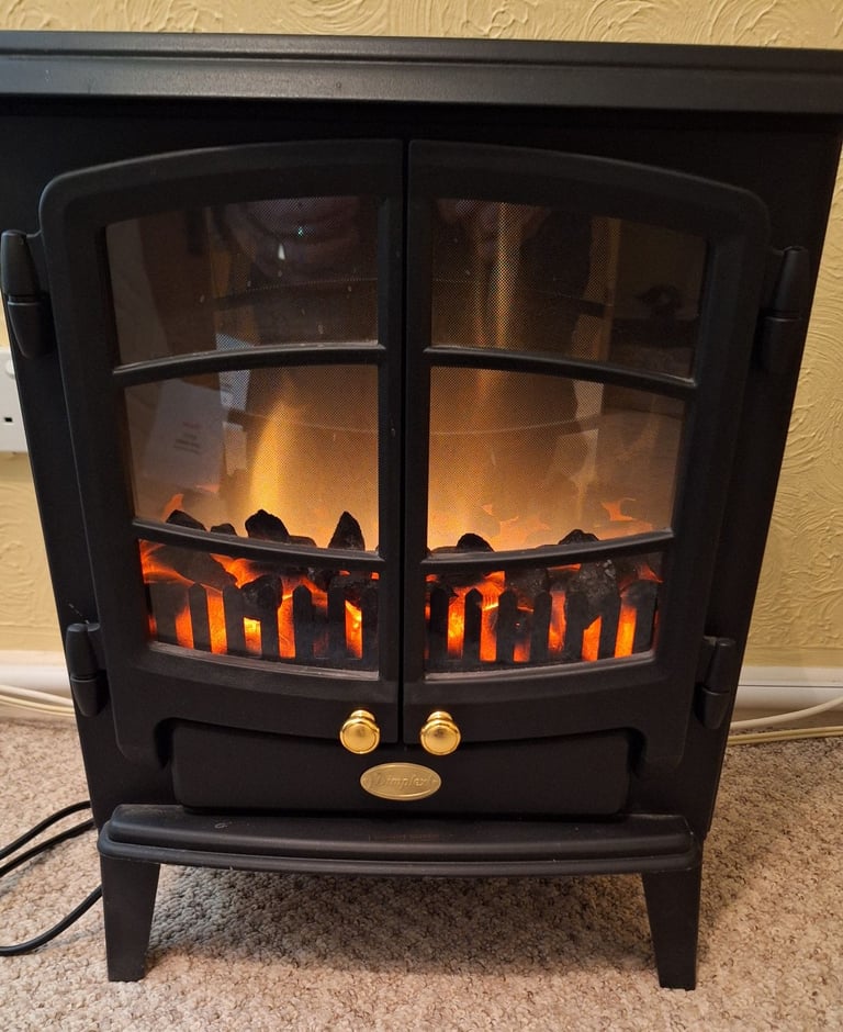 DIMPLEX TANGO OPTIFLAME ELECTRIC HEATER/STOVE WITH REMOTE