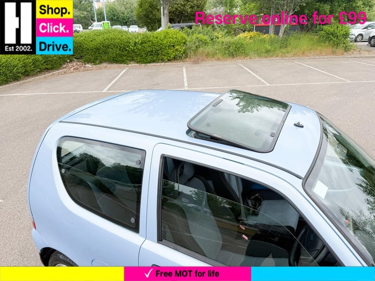 2003 Fiat Seicento 1.1 Sporting 3dr HATCHBACK Petrol Manual