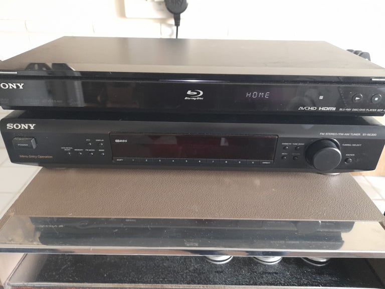 image for Sony Blueray player. No remote