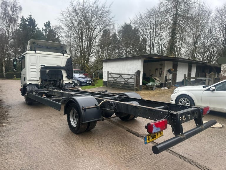 2016 MAN 7.5 TON CHASSIS CAB LOW MILES 4.8M WHEELBASE