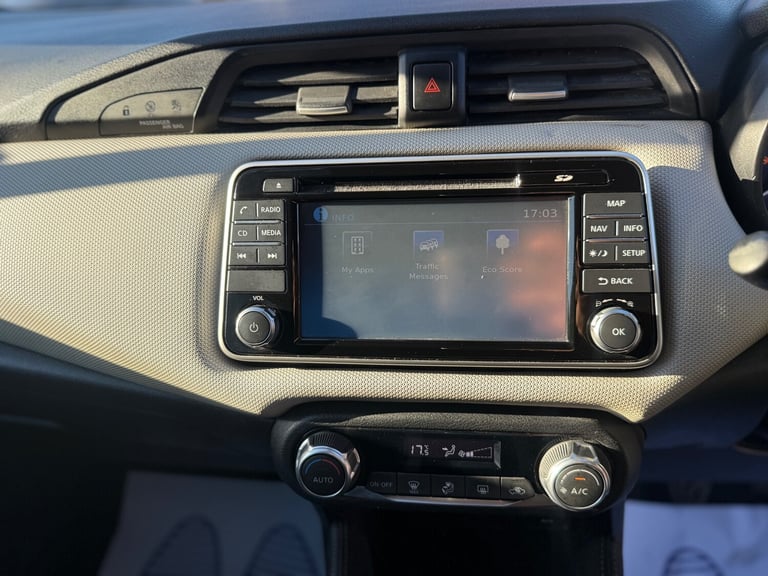 2017 Nissan Micra 0.9 IG-T N-Connecta 5dr HATCHBACK Petrol Manual