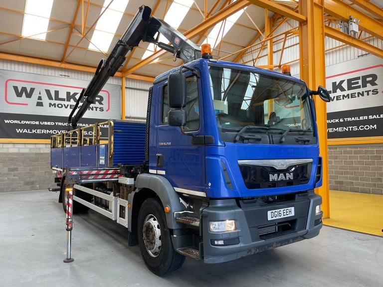 MAN TGM 18.250 *EURO 6*, 4X2 18 TONNE BRICK GRAB - 2016 - DG16 EEH