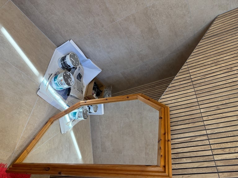 image for Mirror with pine frame