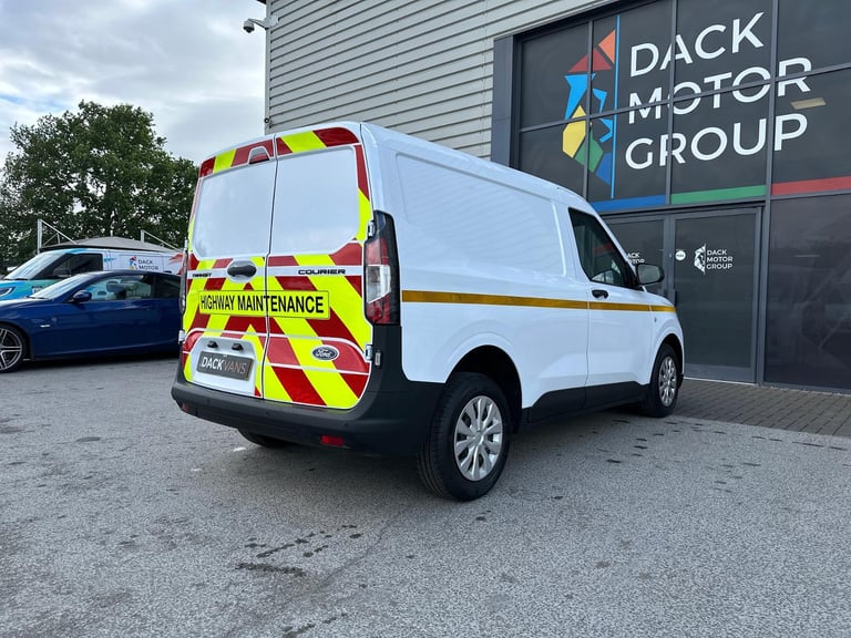 75 Reg Ford Transit Courier 1.5 Trend Euro 6, Utility, Civils Site Van, Air-Con