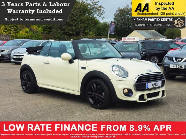 image for 2017 MINI Convertible 1.5 Cooper Convertible 2dr Petrol Manual Euro 6 (s/s) (136 ps) ***DRIVE AWA...