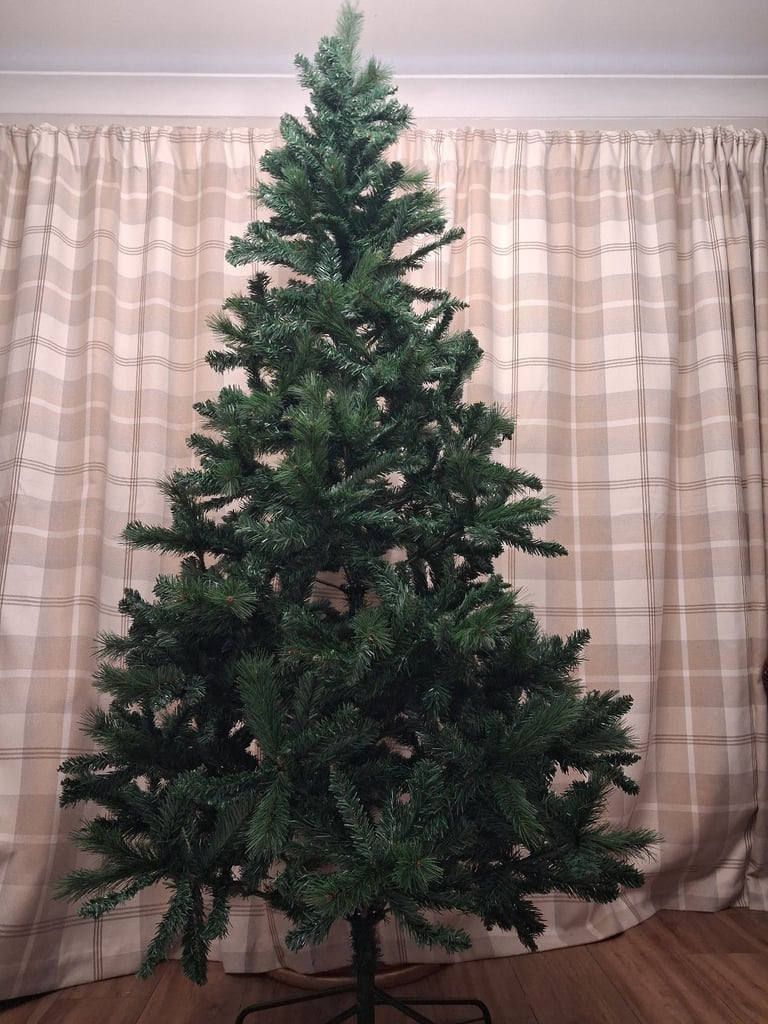 image for Brand new never used 7ft christmas tree mixed tip 