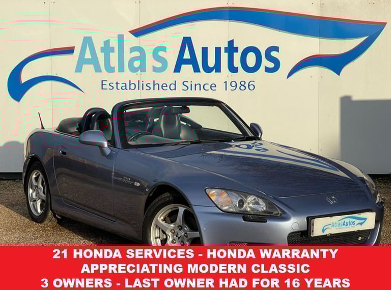 image for 2003 Honda S2000 2.0 16V 2d 236 BHP Convertible Petrol Manual
