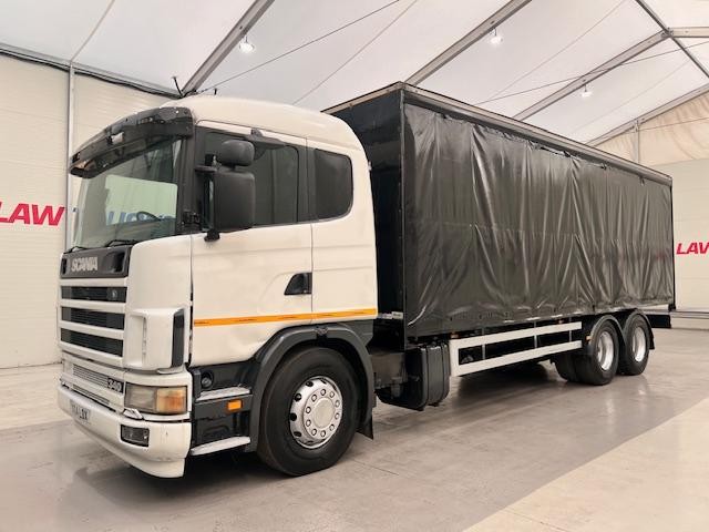 Scania 114 340 6x2 10 Tyre Sleeper Cab Curtainsider