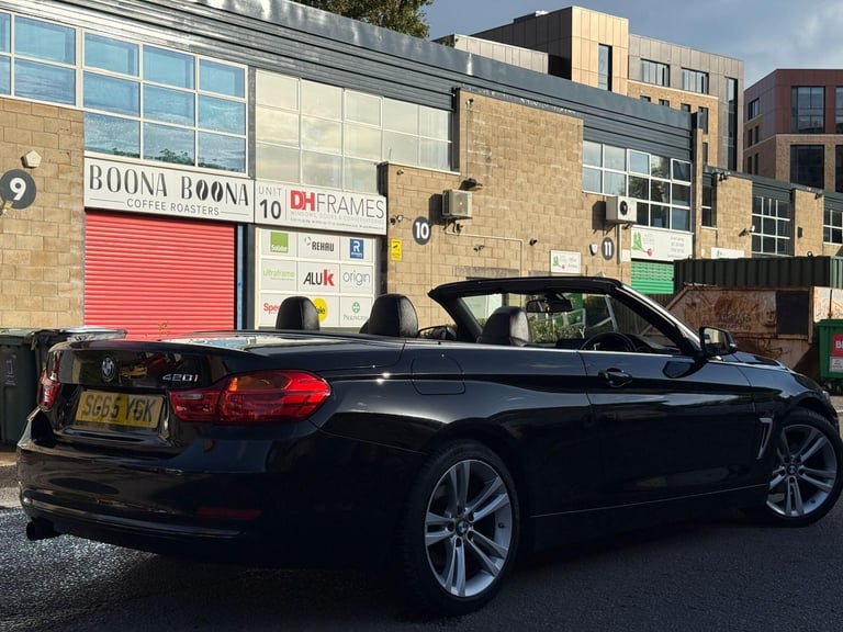 2015 BMW 4 Series 2.0 420i Sport Euro 6 (s/s) 2dr CONVERTIBLE Petrol Manual