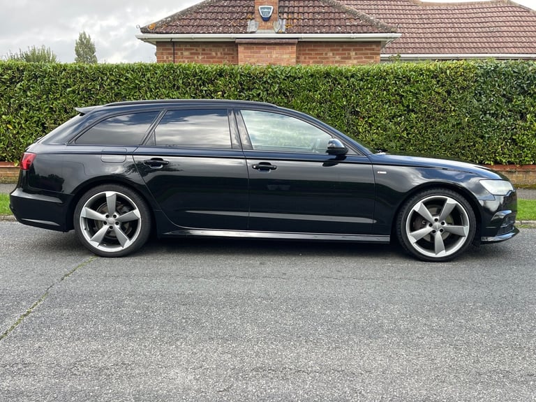 Audi A6 Avant 2.0 TDI S-Line Ultra Black Edition 190BHP in Stunning Black 
