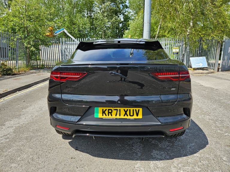 2021 71 Jaguar I-PACE 294kW EV400 Black 90kWh Auto 11kW Charger Damaged Salvage