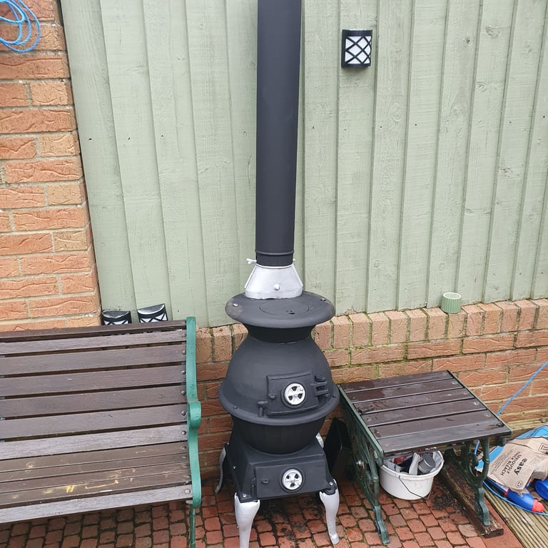 image for Pot belly cast iron stove 