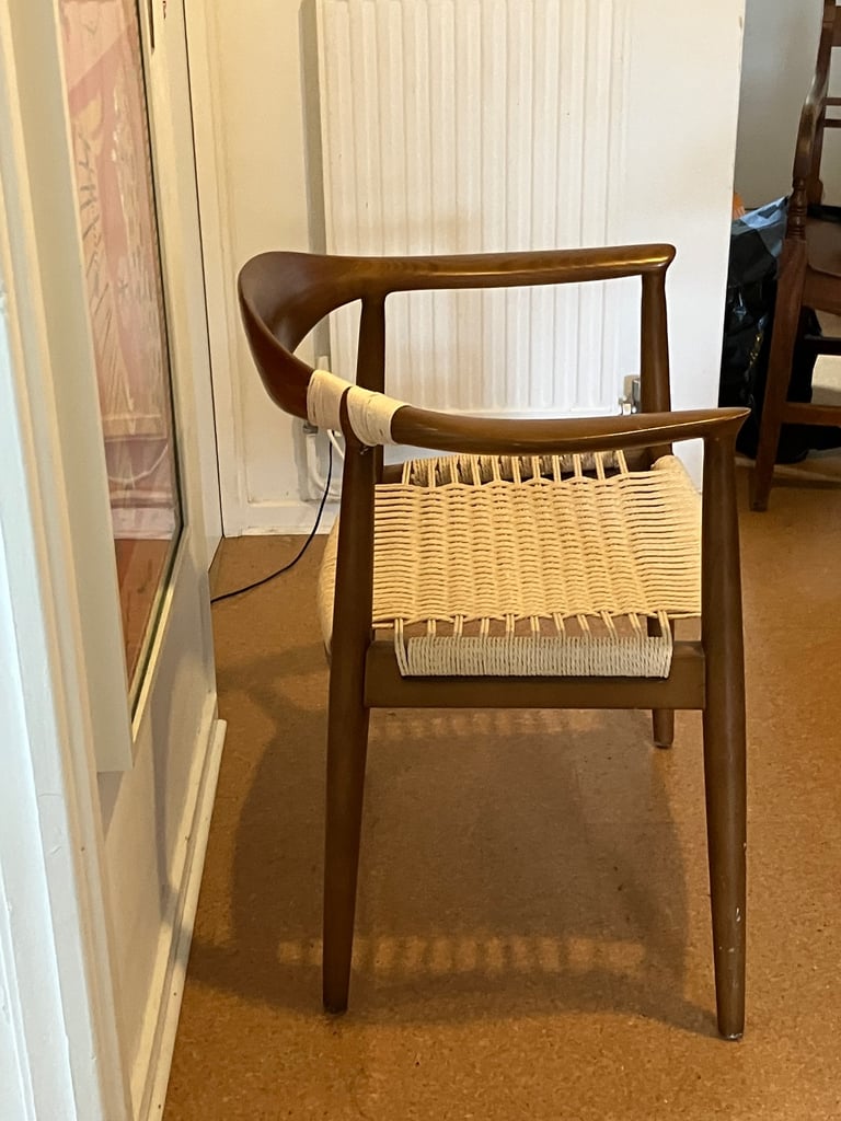 Two flawed yet beautiful mcm chairs