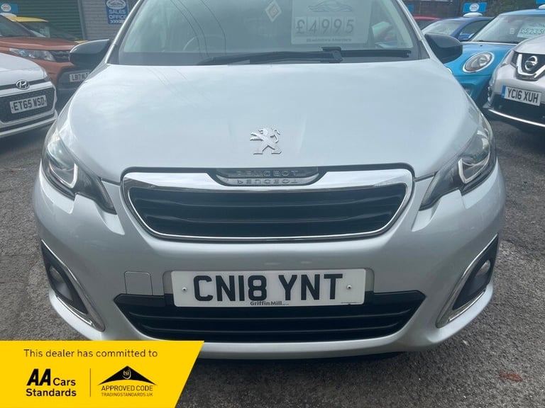 2018 Peugeot 108 1.2 PureTech Collection 5dr HATCHBACK PETROL Manual