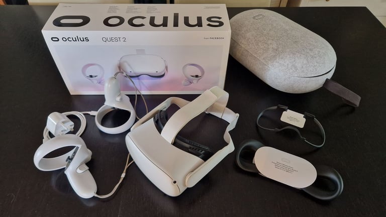 image for Oculus Meta Quest 2 VR Headset. 128GB storage.  Boxed