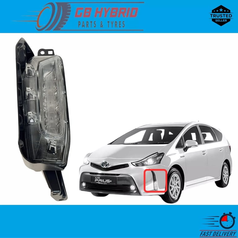 image for Toyota Prius Plus 2016-2022 Passenger Side Front Day Running Light