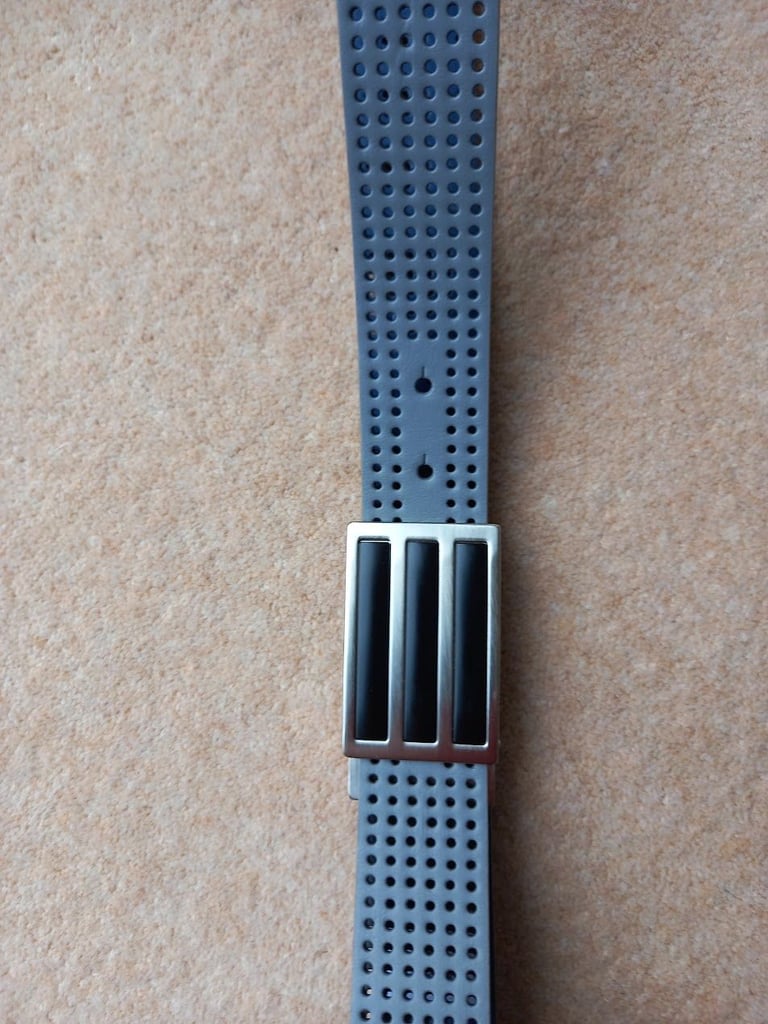 Adidas 3 Stripe Navy / Grey Reversible belt