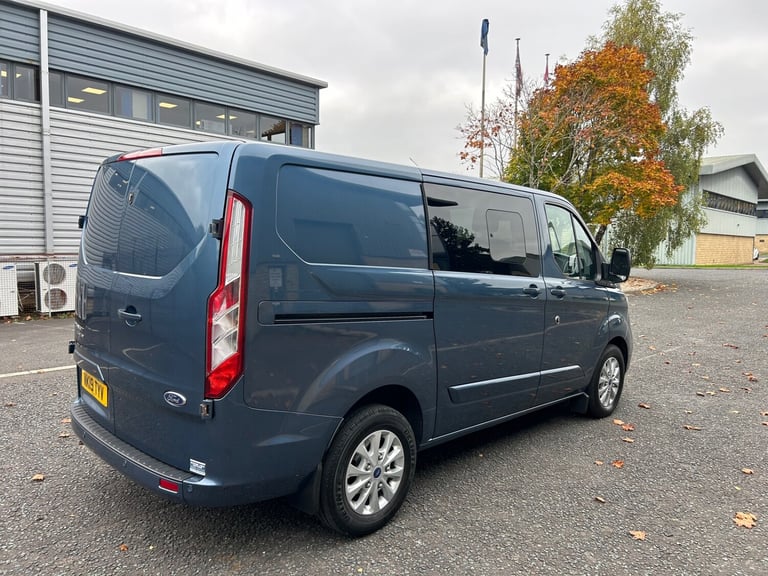 2019 Ford Transit Custom 2.0 TDCI 130ps DOUBLE/ CREW CAB Limited Van NO VAT PANEL VAN Diesel Manual