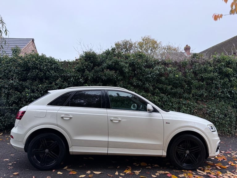 2013 Audi Q3 2.0 TDI Quattro S Line 5dr Diesel White ESTATE Diesel Manual