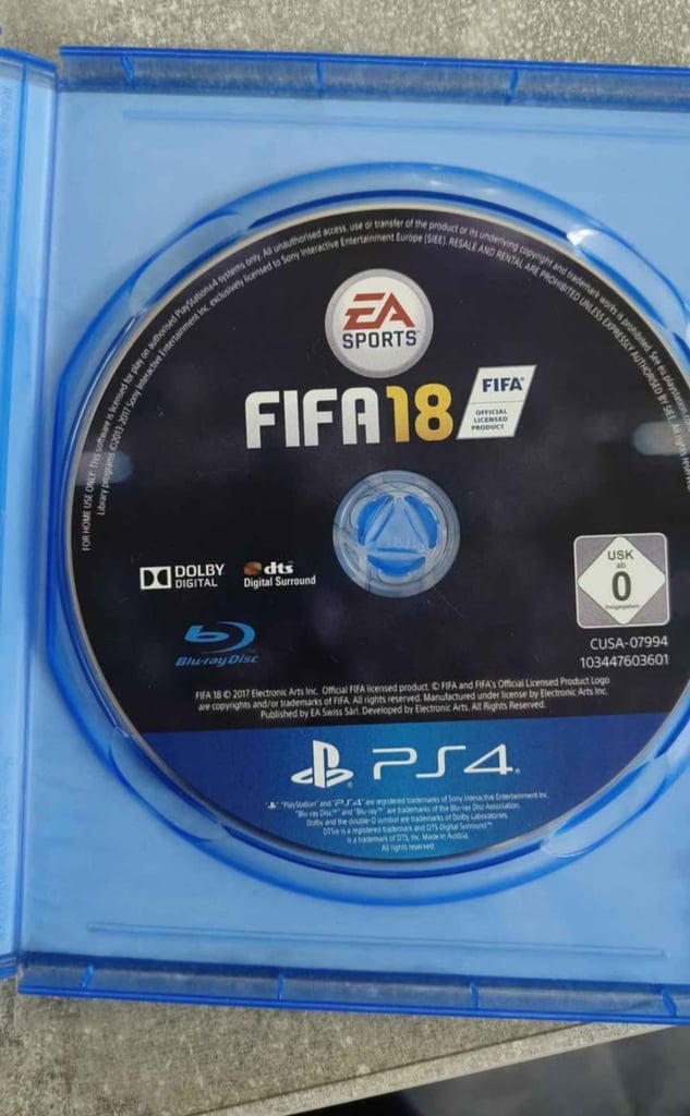 Fifa 18 for PS4