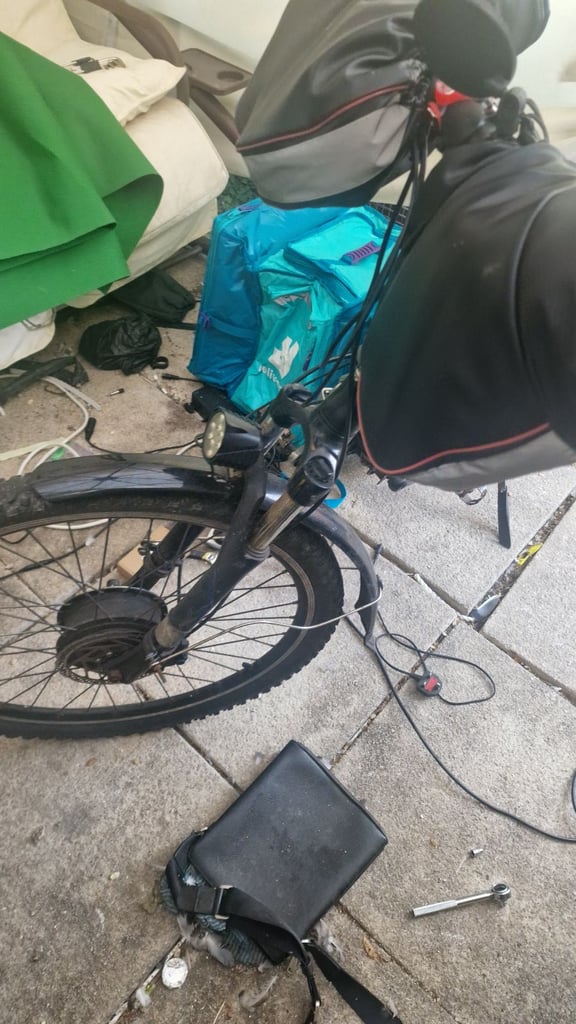 500w 40ah electric bike for delivery 150 mile range