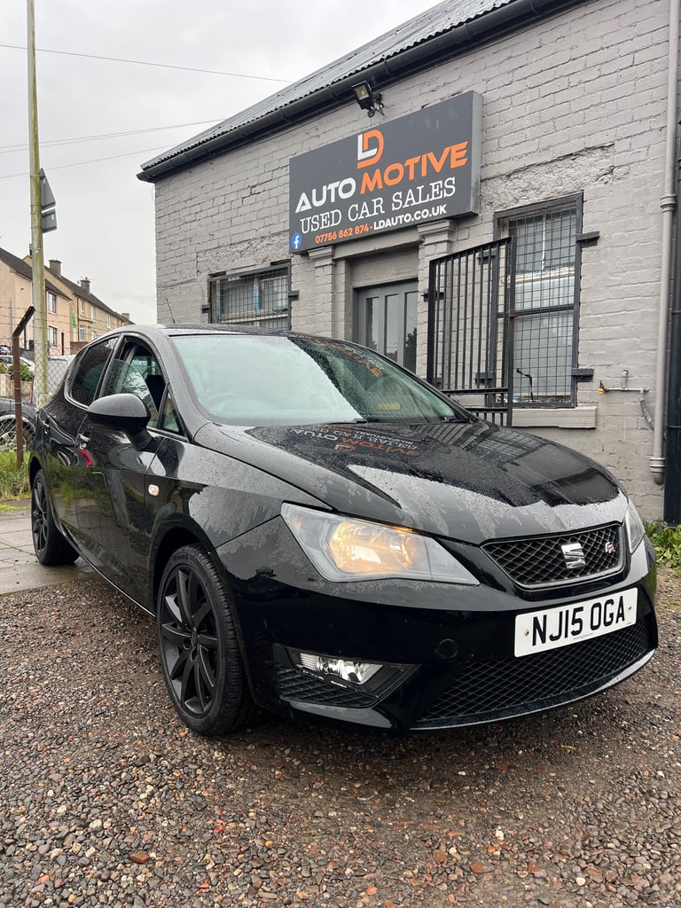 2015 SEAT Ibiza 1.2 TSI FR Black 5dr HATCHBACK Petrol Manual