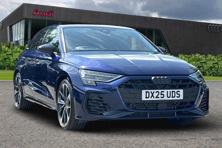 image for 2025 Audi A3 S3 TFSI Black Edition Quattro 5dr S Tronic Hatchback Petrol Automatic