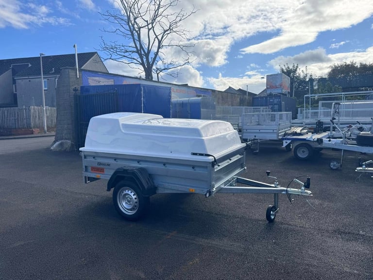 BRAND NEW ZASLAW 205SU 7X4 SINGLE AXLE TRAILER WITH LOCKABLE LID