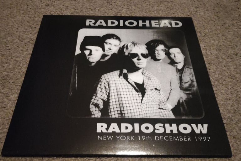 Radiohead radio show new York 1997 Black vinyl album mint 