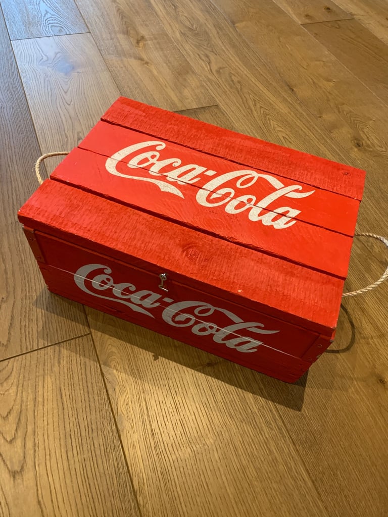 Coca-Cola wooden box
