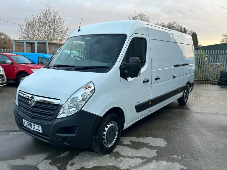 VAUXHALL MOVANO 2.3 CDTi 3500 L3H2 LWB MEDIUM ROOF White Manual Diesel 2018