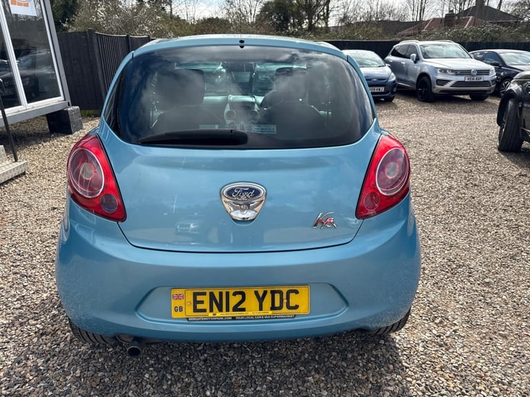 2012 Ford Ka 1.2 Titanium Euro 5 3dr HATCHBACK Petrol Manual