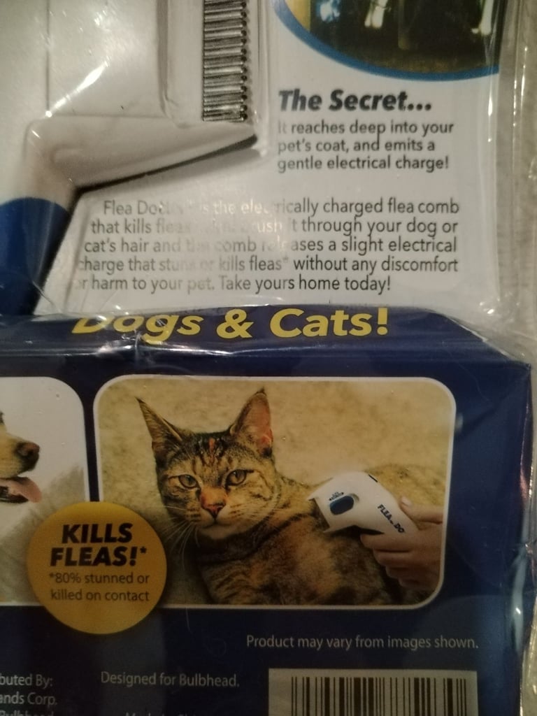 Pet flea treatment machine kills fleas 