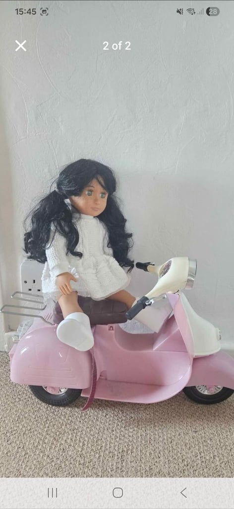 image for Our generation doll and motor bike