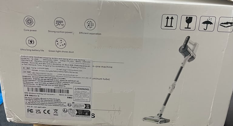 Vacuum cleaner 2 in one suction and wipe 