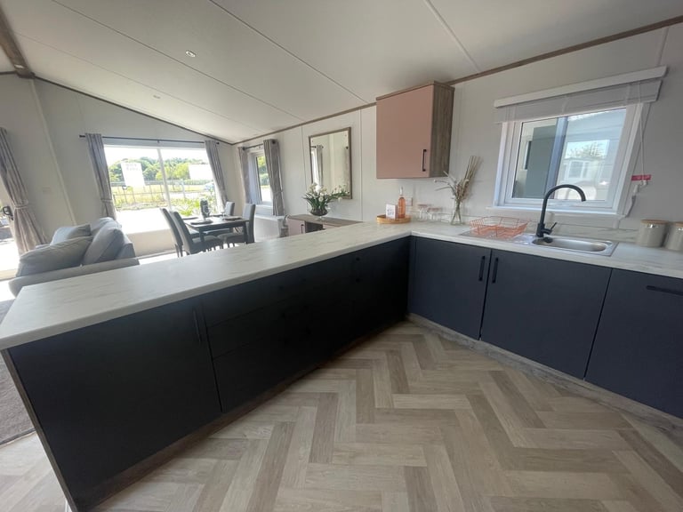 Static Holiday Lodge For Sale Off Site Willerby Boston Lodge 40 x 20, 2 Bedroom