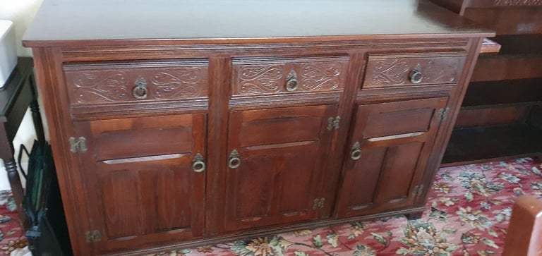 image for Dinning table and chairs plus sideboard 