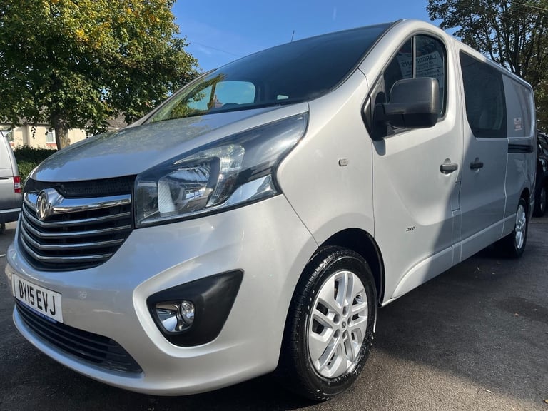 Vauxhall Vivaro 1.6 CDTi 2900 Sportive 6 Seat LWB Crew Van  DIESEL 2015/15