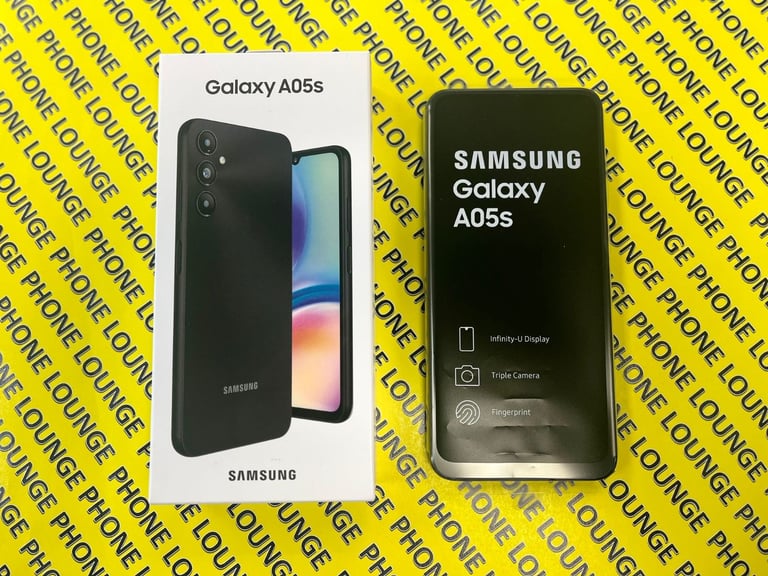 Brand New Samsung Galaxy A05s 4GB RAM 128GB Dual Sim Unlocked Black
