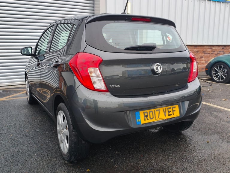2017 Vauxhall Viva Se | Petrol | Manual | Hatchback | ULEZ | Grey Hatchback Petrol Manual