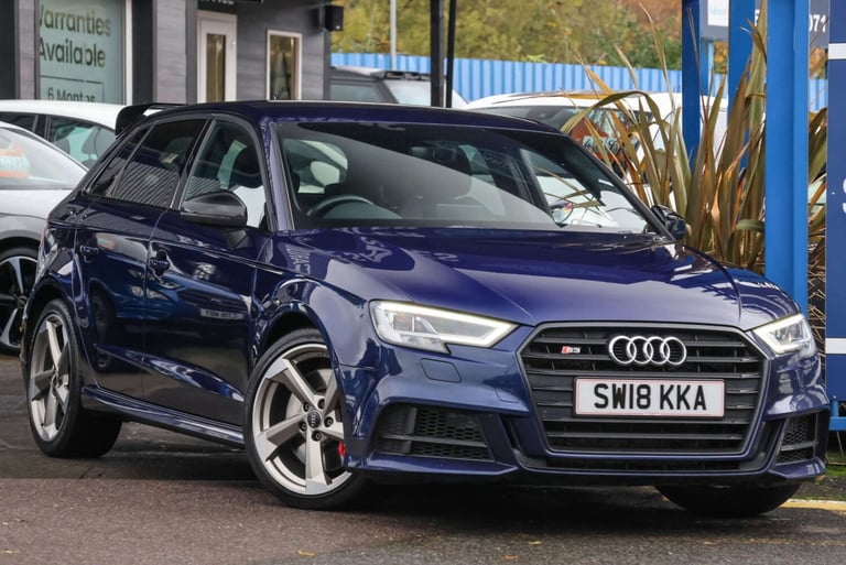image for 2018 Audi A3 2.0 S3 Sportback TFSI Black Edition Quattro Semi-Auto 4WD 5dr Hatchback Petrol Autom...