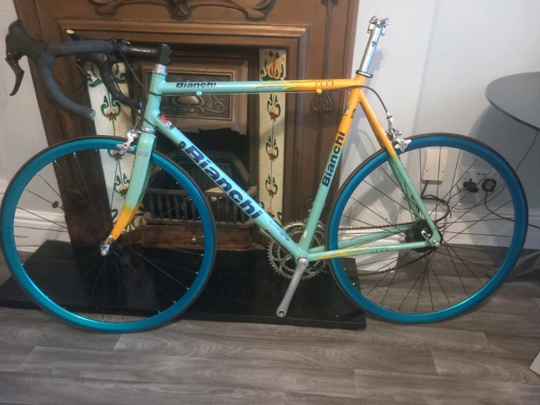 Bianchi Mega Pro L Bike, Mavic Mektronic & Pantour Suspension hub.