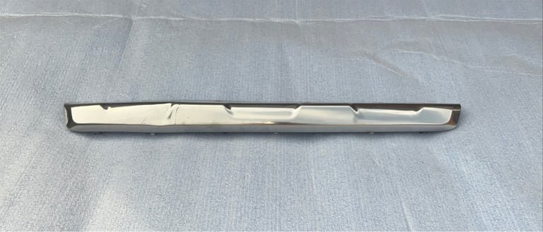 Genuine 3008 facelift 2016 chrom mufer molding lower front Bumper  