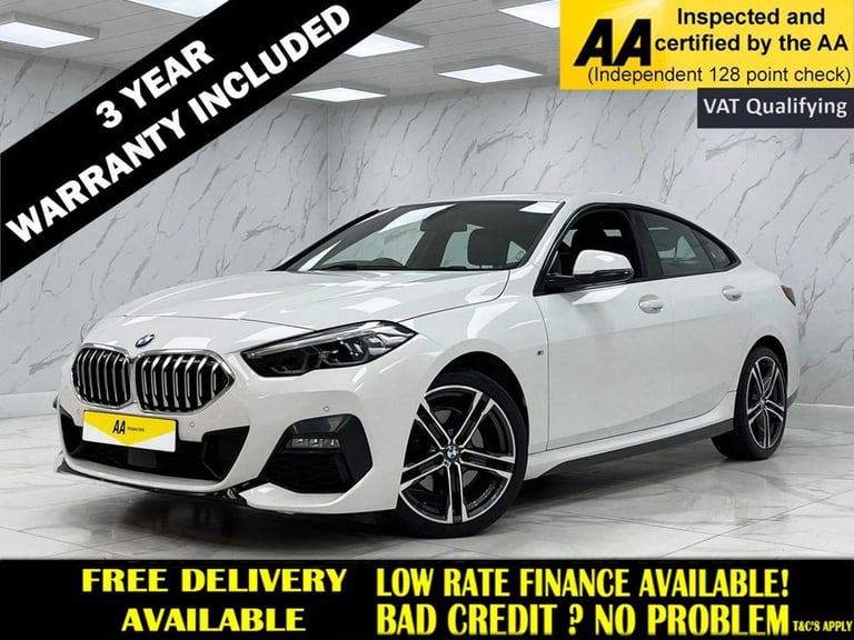 2021 BMW 2 Series Gran Coupe 1.5 218i M Sport Saloon 4dr Petrol DCT Euro 6 (s/s) (140 ps) Saloon ...