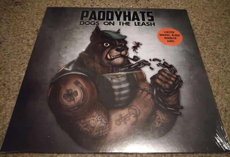 image for The orileys and the paddyhats dogs on a leash sealed orange vinyl album 
