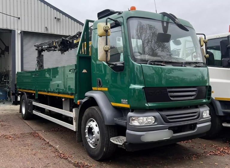 2013 DAF LF55.220 18T D/S WITH ATLAS 104.3E CRANE / HIAB / BUILDERS MERCHANT