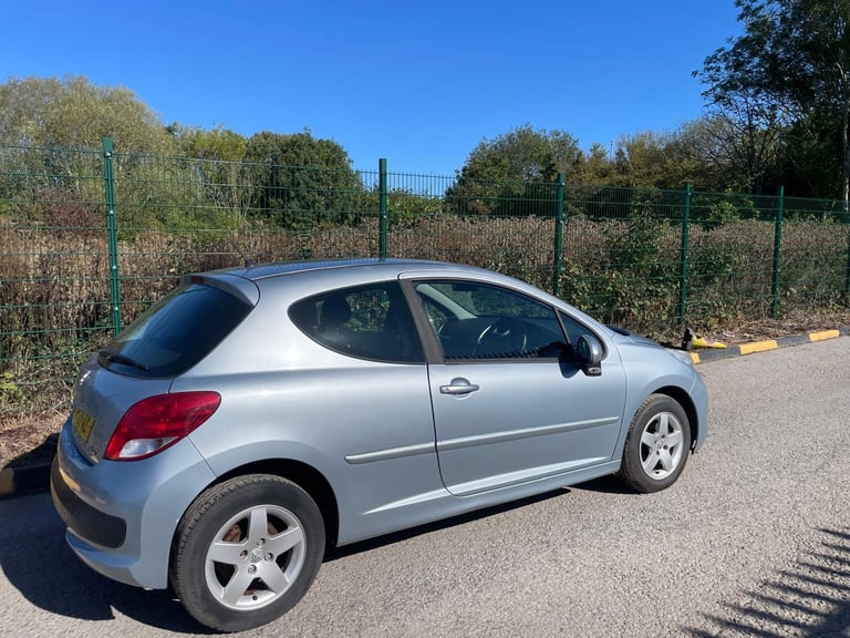 PEUGEOT 207 1.4 ENVY 11 REG BLUE 3 DOOR MOT JANUARY 6TH 2026 LOW INSURANCE 45+MPG